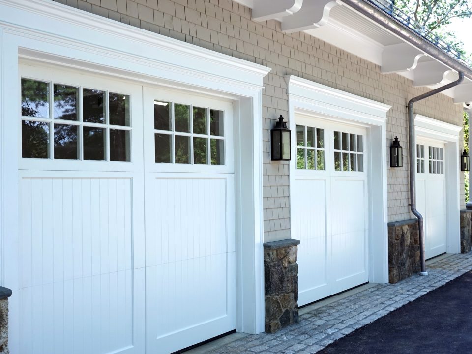 White Coated door's painted by our expert painters in frederick